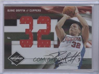 2009-10 Panini Limited - Freshman Jumbo - Jersey Numbers Signatures #1 - Blake Griffin /49