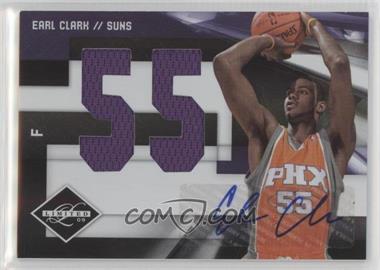 2009-10 Panini Limited - Freshman Jumbo - Jersey Numbers Signatures #13 - Earl Clark /49