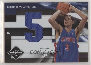 2009-10 Panini Limited - Freshman Jumbo - Jersey Numbers #14 - Austin Daye /99