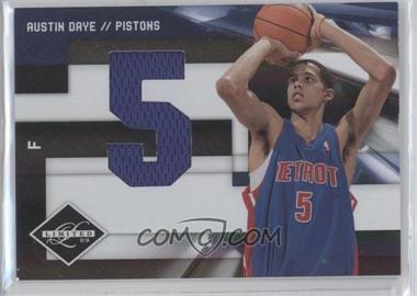 2009-10 Panini Limited - Freshman Jumbo - Jersey Numbers #14 - Austin Daye /99