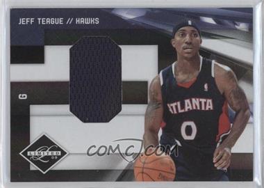 2009-10 Panini Limited - Freshman Jumbo - Jersey Numbers #18 - Jeff Teague /99