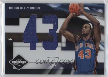 2009-10 Panini Limited - Freshman Jumbo - Jersey Numbers #8 - Jordan Hill /99