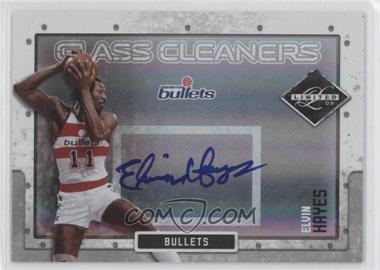 2009-10 Panini Limited - Glass Cleaners - Signatures #5 - Elvin Hayes /49