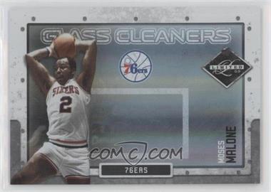2009-10 Panini Limited - Glass Cleaners - Silver Spotlight #20 - Moses Malone /25