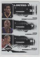 Danny Granger, Lamar Odom, Shane Battier #/99