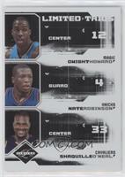 Dwight Howard, Nate Robinson, Shaquille O'Neal #/99