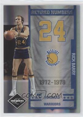 2009-10 Panini Limited - Retired Numbers - Silver Spotlight #7 - Rick Barry /25