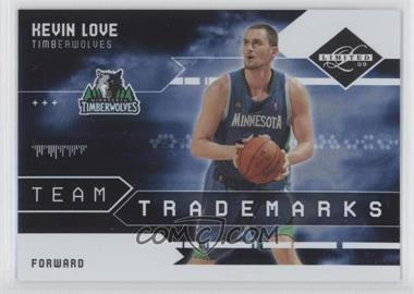 2009-10 Panini Limited - Team Trademarks #12 - Kevin Love /99