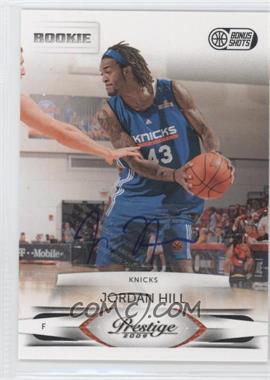 2009-10 Panini Prestige - [Base] - Bonus Shots Black Signatures #158 - Jordan Hill /25