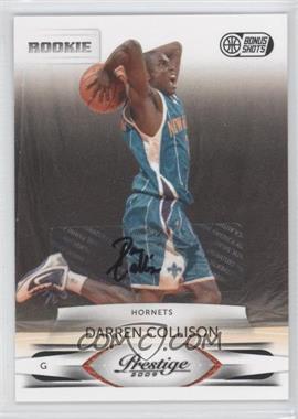 2009-10 Panini Prestige - [Base] - Bonus Shots Black Signatures #171 - Darren Collison /50