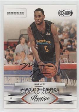 2009-10 Panini Prestige - [Base] - Bonus Shots Black Signatures #241 - Marcus Thornton /100