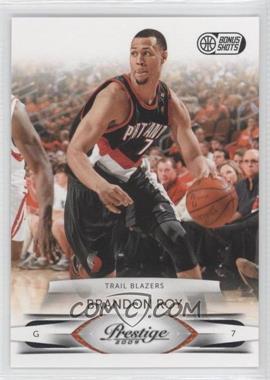 2009-10 Panini Prestige - [Base] - Bonus Shots Black #88 - Brandon Roy /10