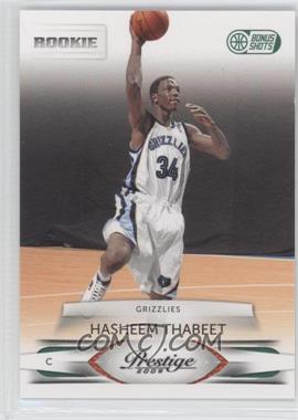 2009-10 Panini Prestige - [Base] - Bonus Shots Green #152 - Hasheem Thabeet /25