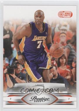 2009-10 Panini Prestige - [Base] - Bonus Shots Orange #48 - Lamar Odom /300