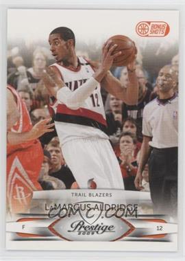 2009-10 Panini Prestige - [Base] - Bonus Shots Orange #89 - LaMarcus Aldridge /300