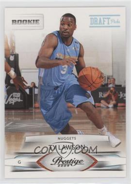 2009-10 Panini Prestige - [Base] - Draft Picks Light Blue #168 - Ty Lawson /999