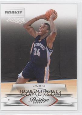 2009-10 Panini Prestige - [Base] #202 - Hasheem Thabeet