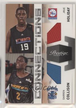 2009-10 Panini Prestige - Connections - Materials #7 - Jrue Holiday, Darren Collison /250