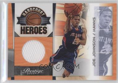 2009-10 Panini Prestige - Hardcourt Heroes - Materials #1 - Joe Johnson /250