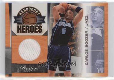 2009-10 Panini Prestige - Hardcourt Heroes - Materials #20 - Carlos Boozer /250