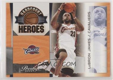 2009-10 Panini Prestige - Hardcourt Heroes #4 - LeBron James