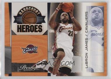 2009-10 Panini Prestige - Hardcourt Heroes #4 - LeBron James