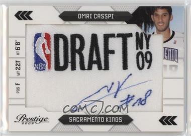 2009-10 Panini Prestige - NBA Draft Class - Draft Logo Patch Signatures #23 - Omri Casspi /125