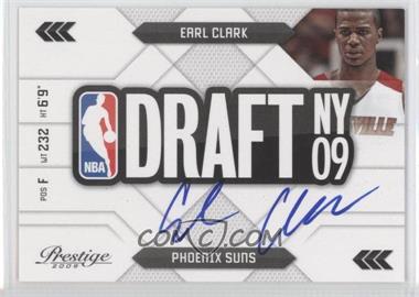 2009-10 Panini Prestige - NBA Draft Class - Signatures #14 - Earl Clark