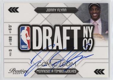 2009-10 Panini Prestige - NBA Draft Class - Signatures #6 - Jonny Flynn