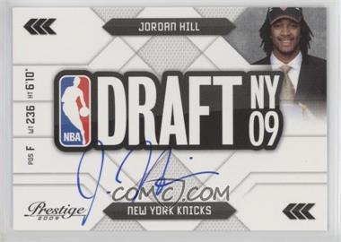 2009-10 Panini Prestige - NBA Draft Class - Signatures #8 - Jordan Hill