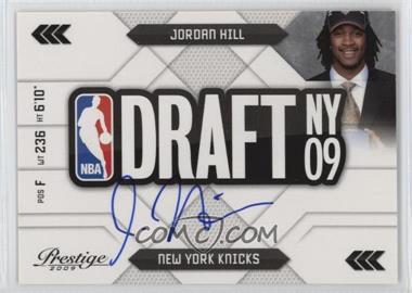 2009-10 Panini Prestige - NBA Draft Class - Signatures #8 - Jordan Hill