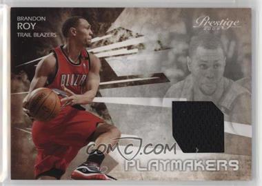 2009-10 Panini Prestige - Playmakers - Materials #13 - Brandon Roy /250