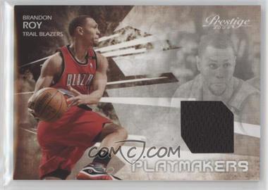 2009-10 Panini Prestige - Playmakers - Materials #13 - Brandon Roy /250