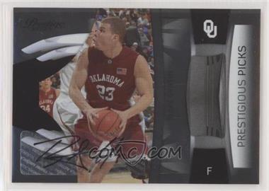 2009-10 Panini Prestige - Prestigious Picks - Black Signatures #36 - Blake Griffin /100