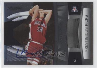 2009-10 Panini Prestige - Prestigious Picks - Black Signatures #47 - Chase Budinger /50