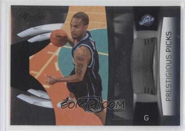 2009-10 Panini Prestige - Prestigious Picks - Black #19 - Eric Maynor /25