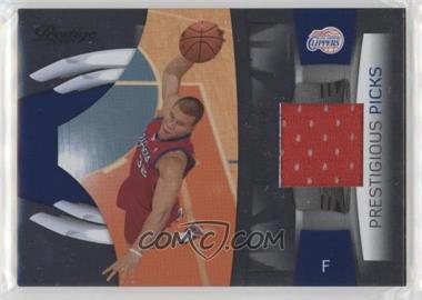 2009-10 Panini Prestige - Prestigious Picks - Blue Materials #1 - Blake Griffin