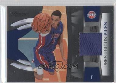 2009-10 Panini Prestige - Prestigious Picks - Blue Materials #14 - Austin Daye