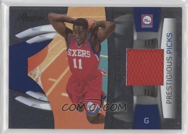 2009-10 Panini Prestige - Prestigious Picks - Blue Materials #16 - Jrue Holiday