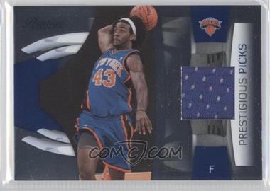 2009-10 Panini Prestige - Prestigious Picks - Blue Materials #7 - Jordan Hill