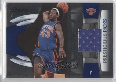 2009-10 Panini Prestige - Prestigious Picks - Blue Materials #7 - Jordan Hill