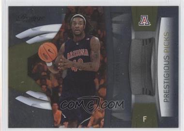 2009-10 Panini Prestige - Prestigious Picks - Gold #38 - Jordan Hill /100