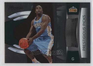 2009-10 Panini Prestige - Prestigious Picks - Green #17 - Ty Lawson /500