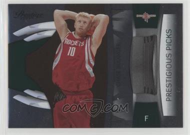 2009-10 Panini Prestige - Prestigious Picks - Green #34 - Chase Budinger /500