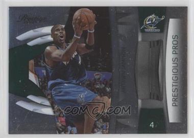 2009-10 Panini Prestige - Prestigious Picks - Green #37 - Hasheem Thabeet /500