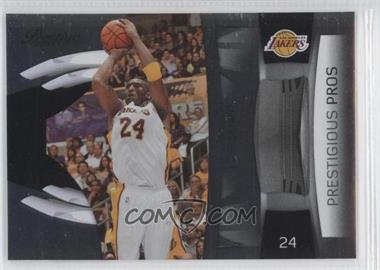 2009-10 Panini Prestige - Prestigious Pros - Black #1 - Kobe Bryant /25