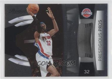 2009-10 Panini Prestige - Prestigious Pros - Black #14 - Richard Hamilton /25