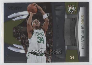 2009-10 Panini Prestige - Prestigious Pros - Gold #29 - Paul Pierce /100