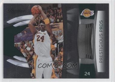 2009-10 Panini Prestige - Prestigious Pros - Green #1 - Kobe Bryant /500