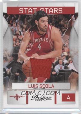 2009-10 Panini Prestige - Stat Stars - Materials #5 - Luis Scola /250